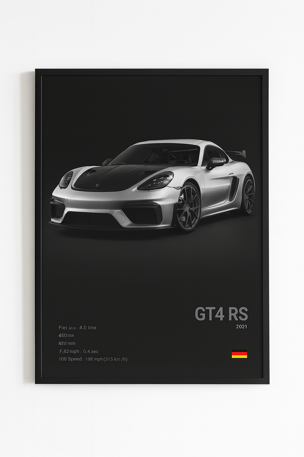 GT4 RS Inspired Poster
