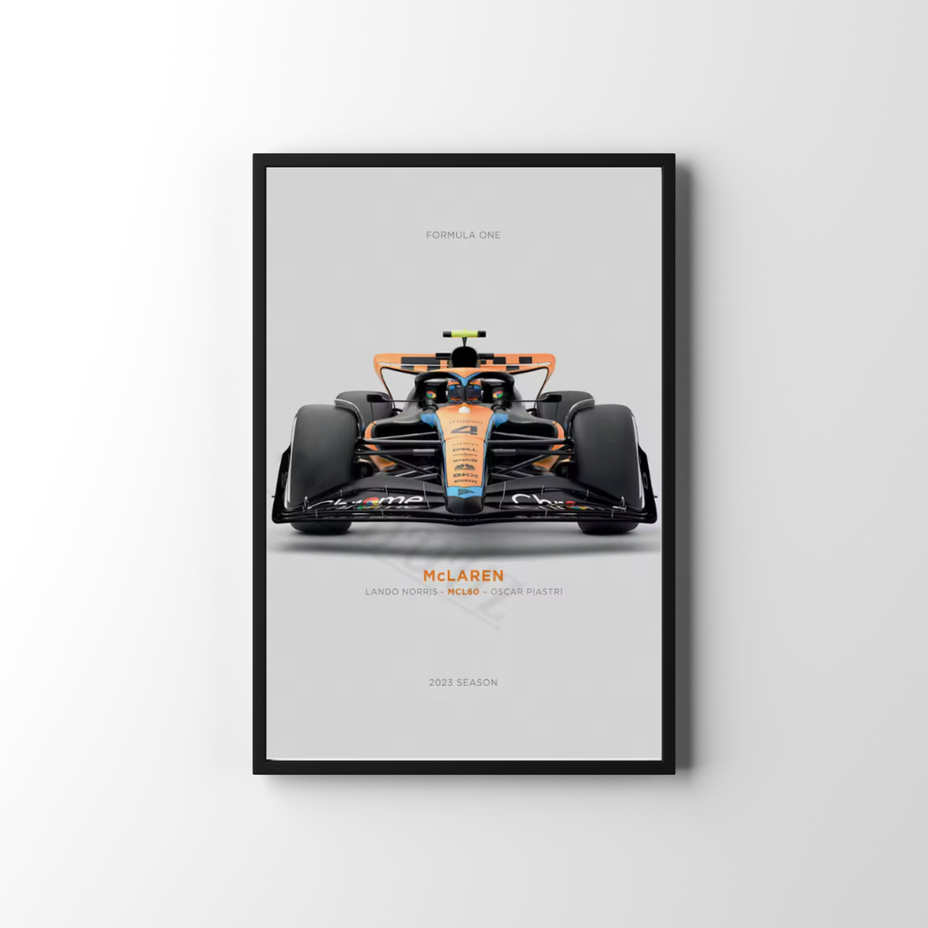 Laren Motorsport Racing Poster