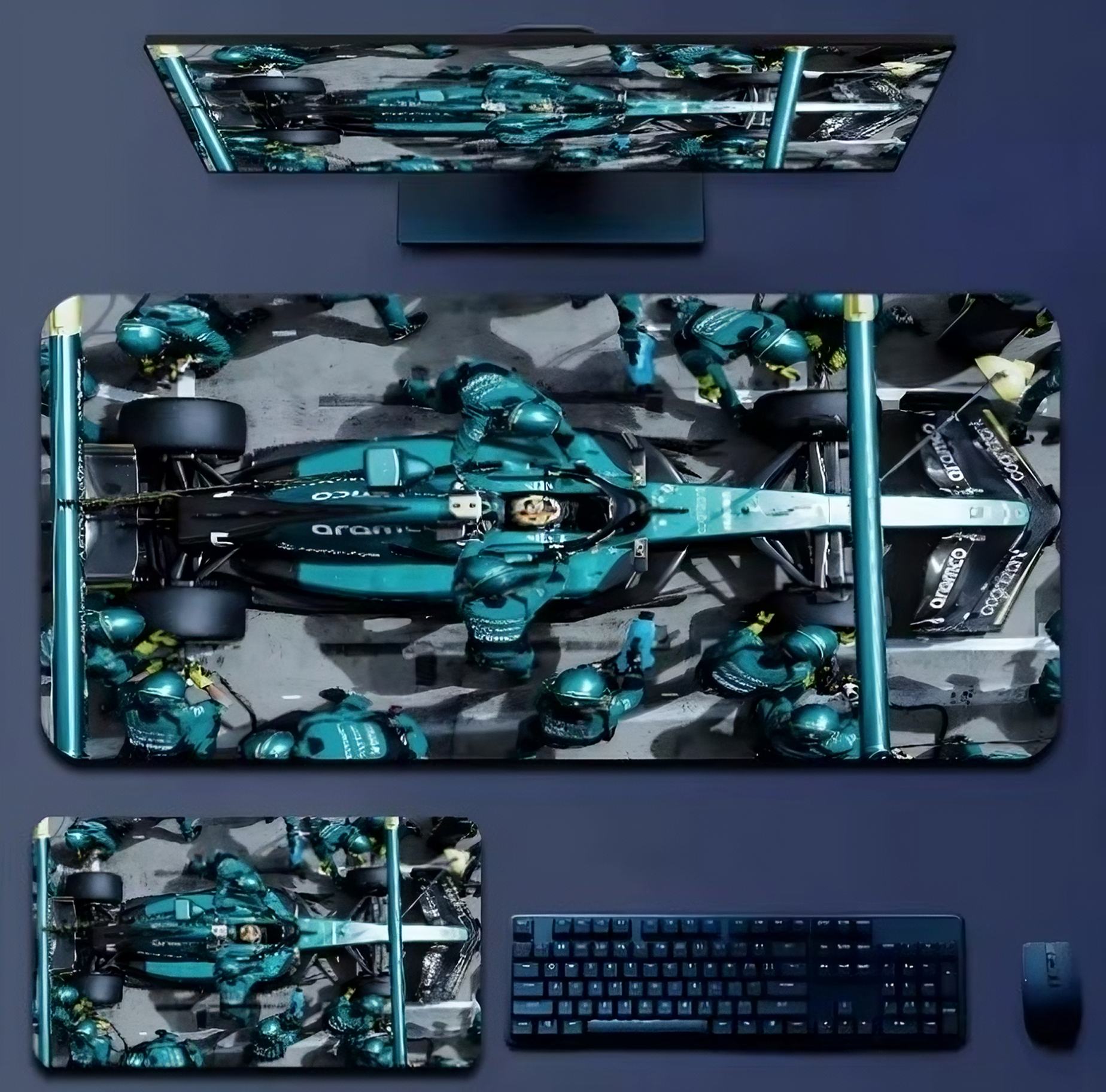 Pit Stop Precision Series Mousepads