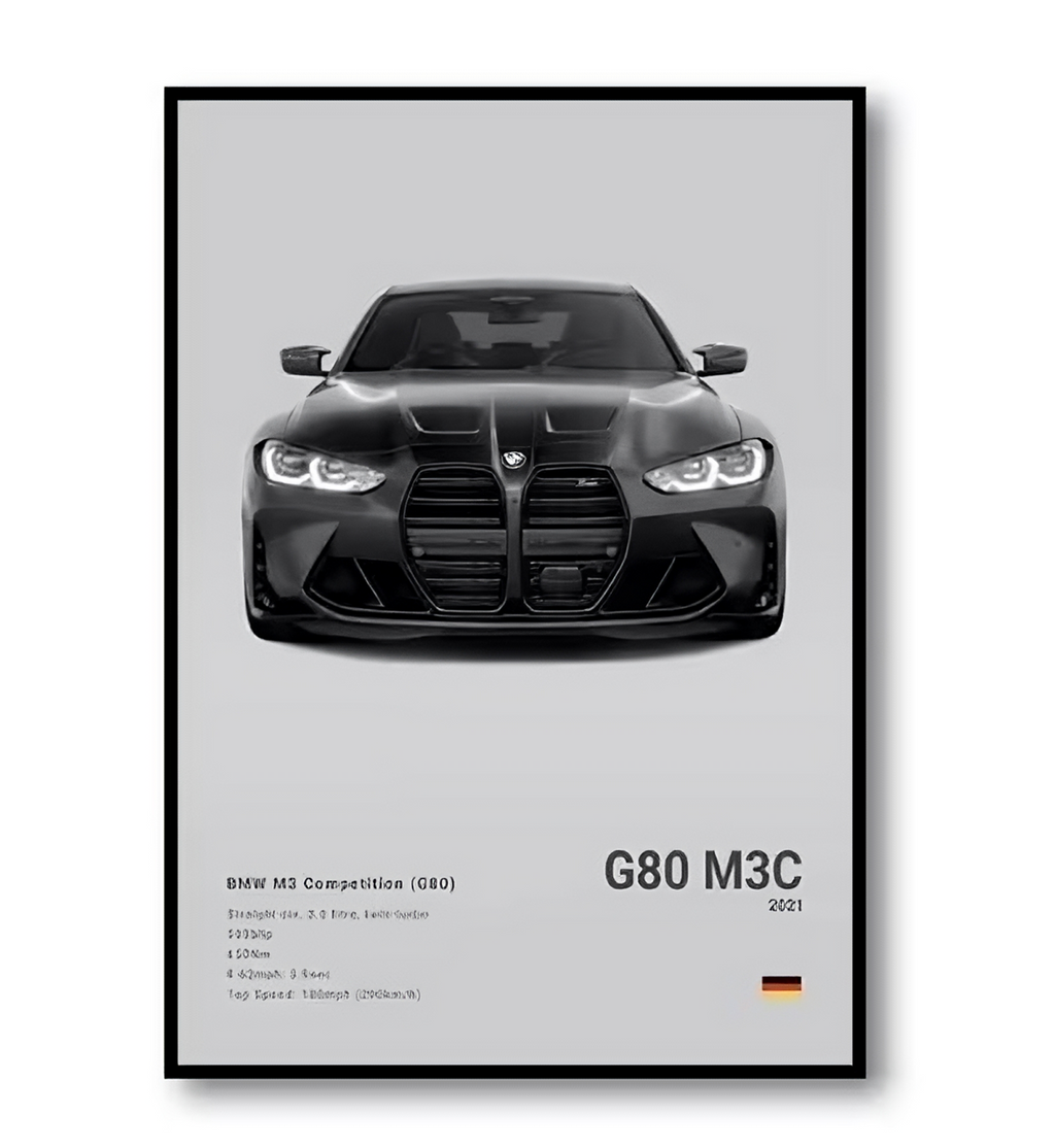 G80 Competition Inspired Poster