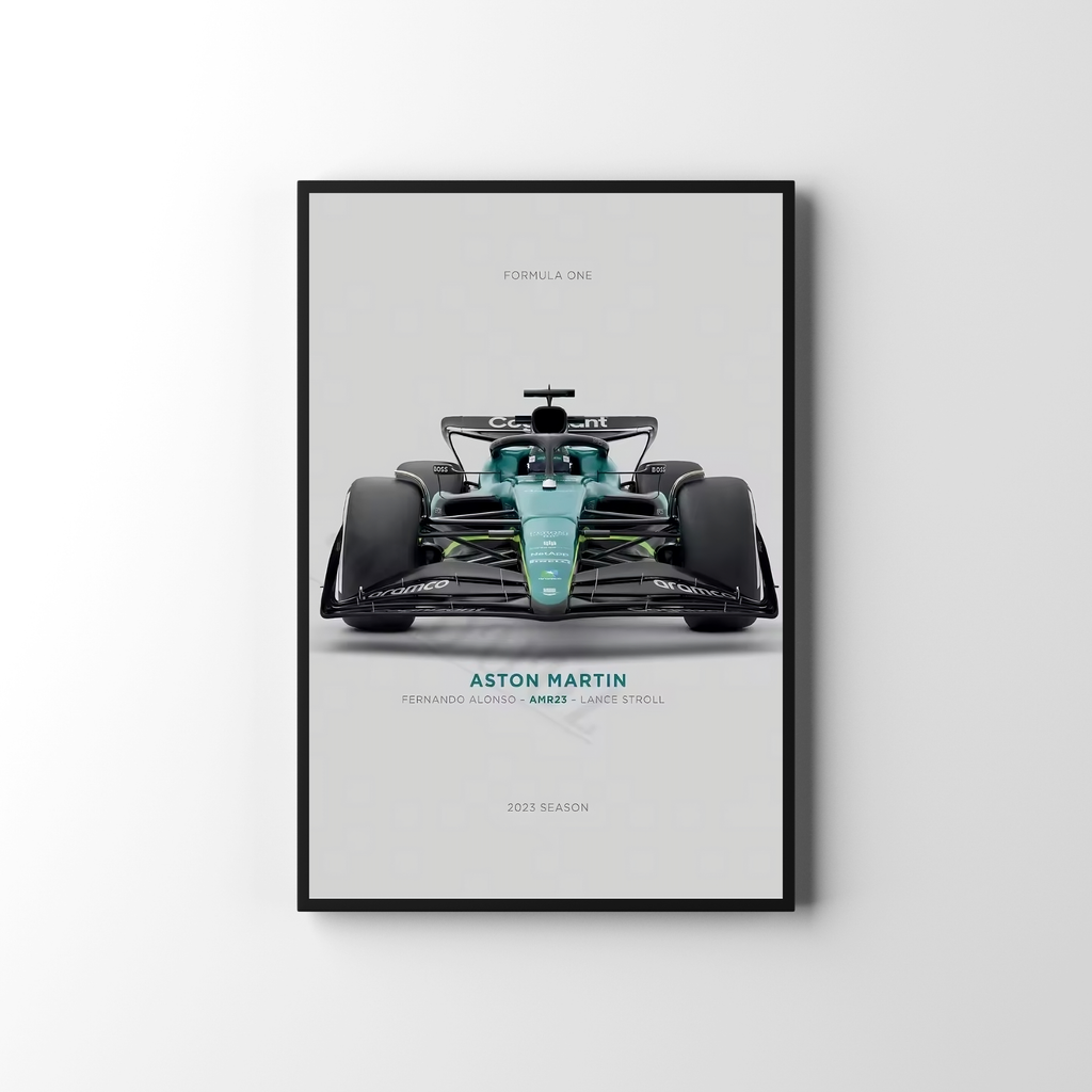 Aston Motorsport Racing Poster