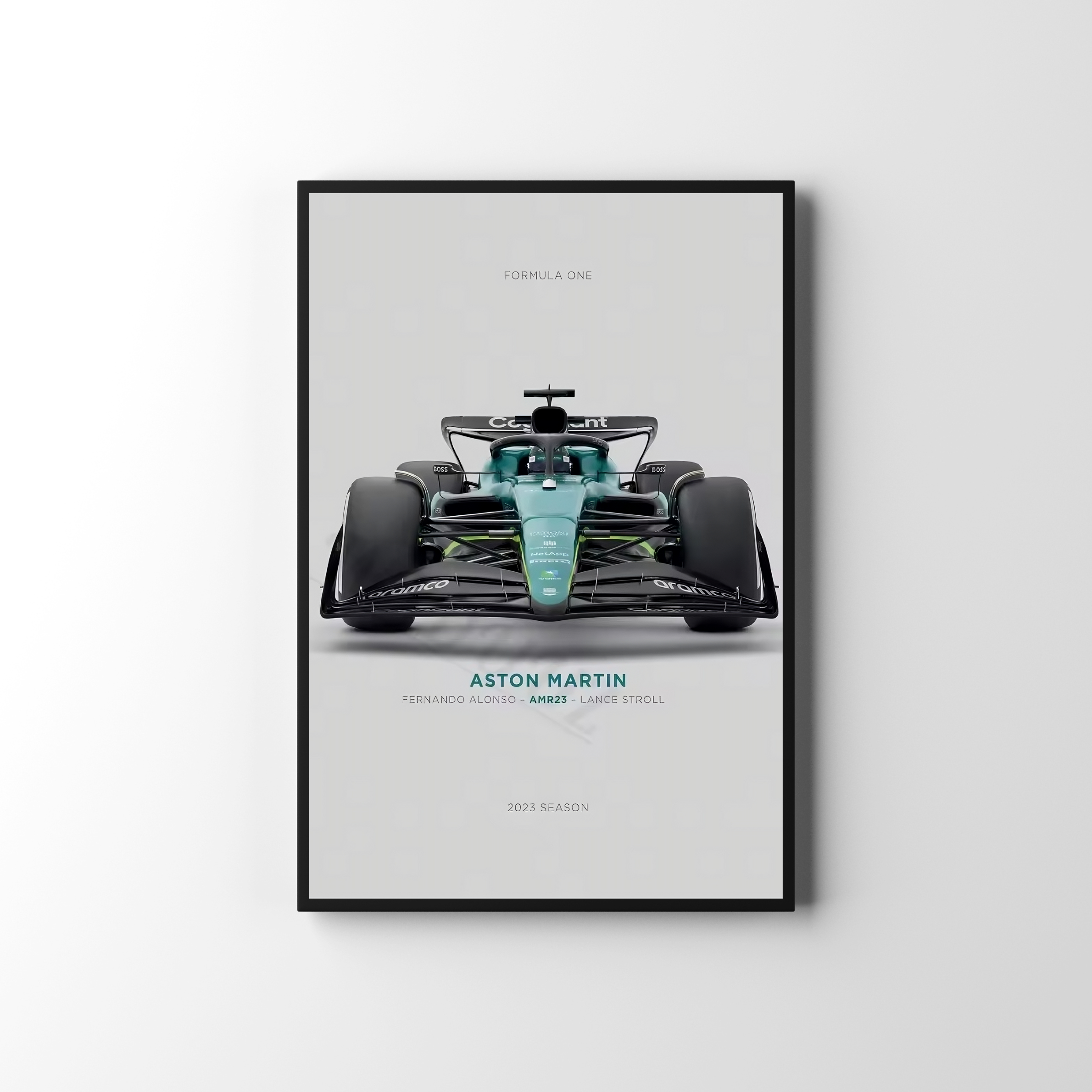 Aston Motorsport Racing Poster
