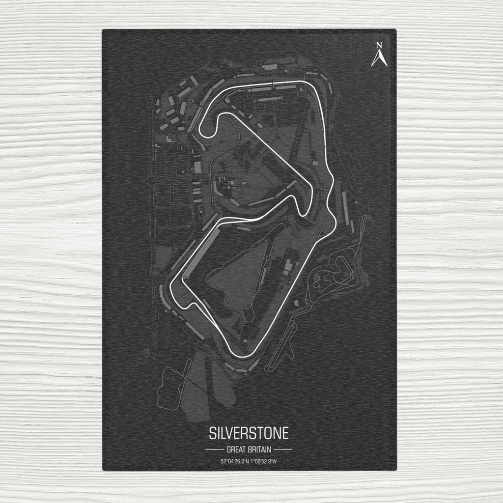 Silverstone Racing Circuit Rug