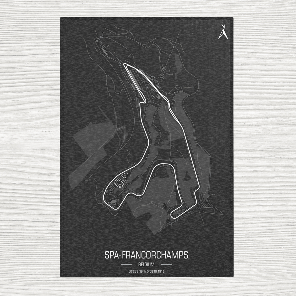 Spa-Francorchamps Racing Circuit Rug