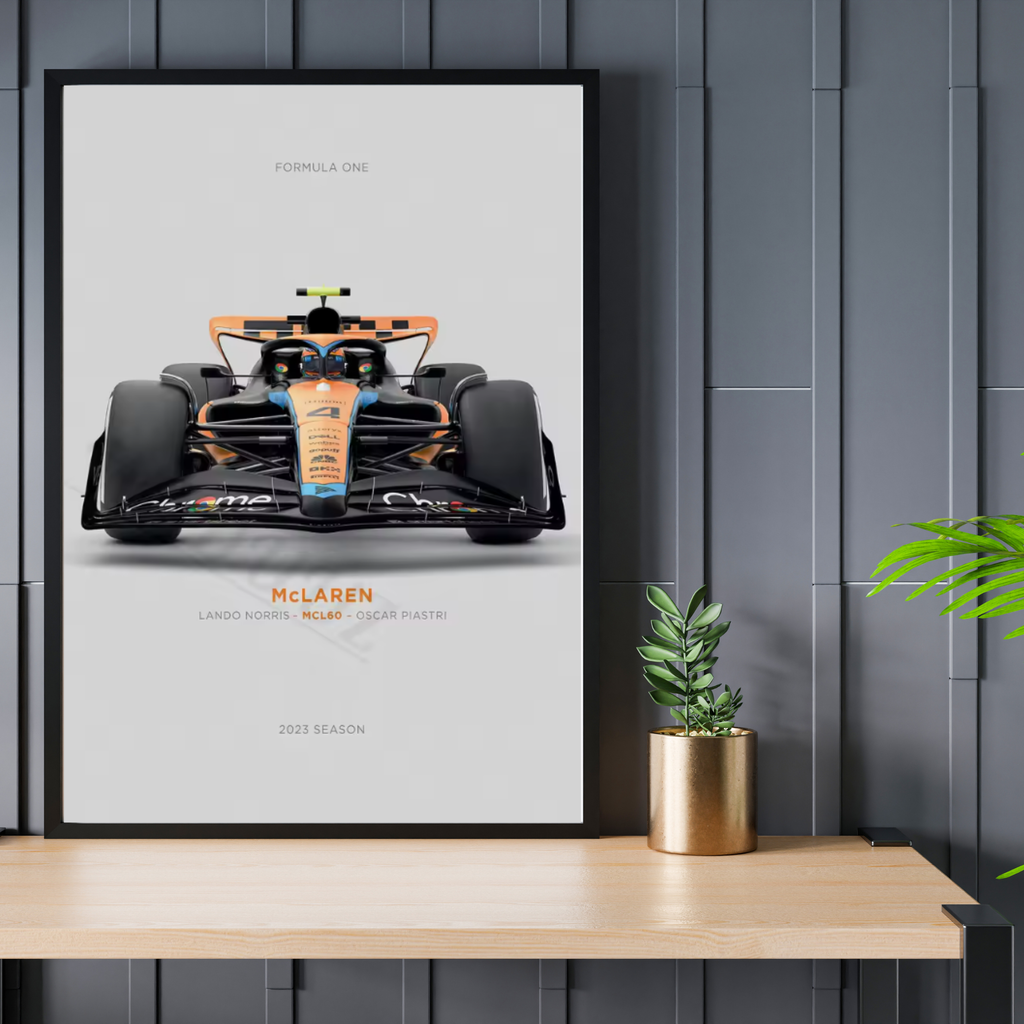 Laren Motorsport Racing Poster