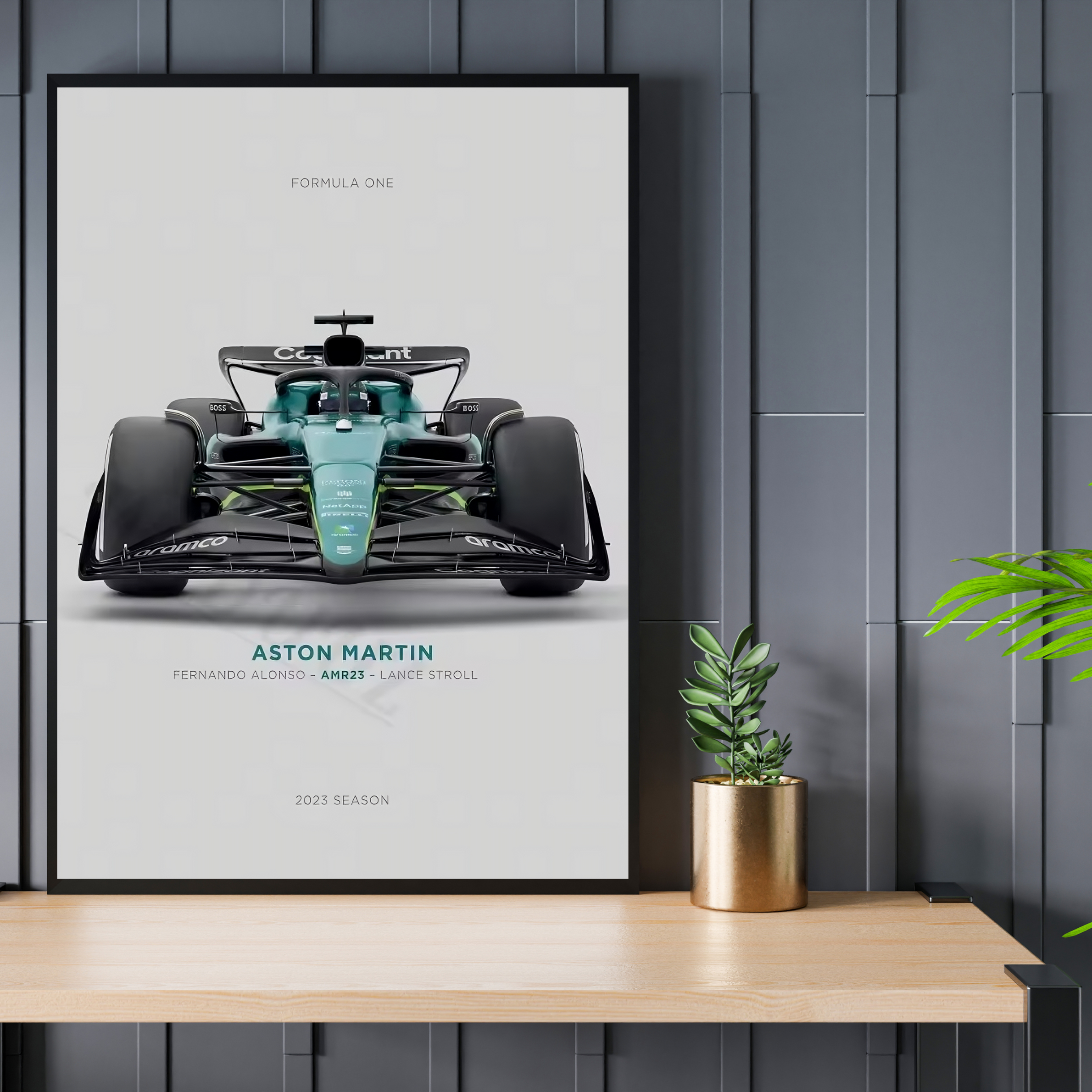 Aston Motorsport Racing Poster