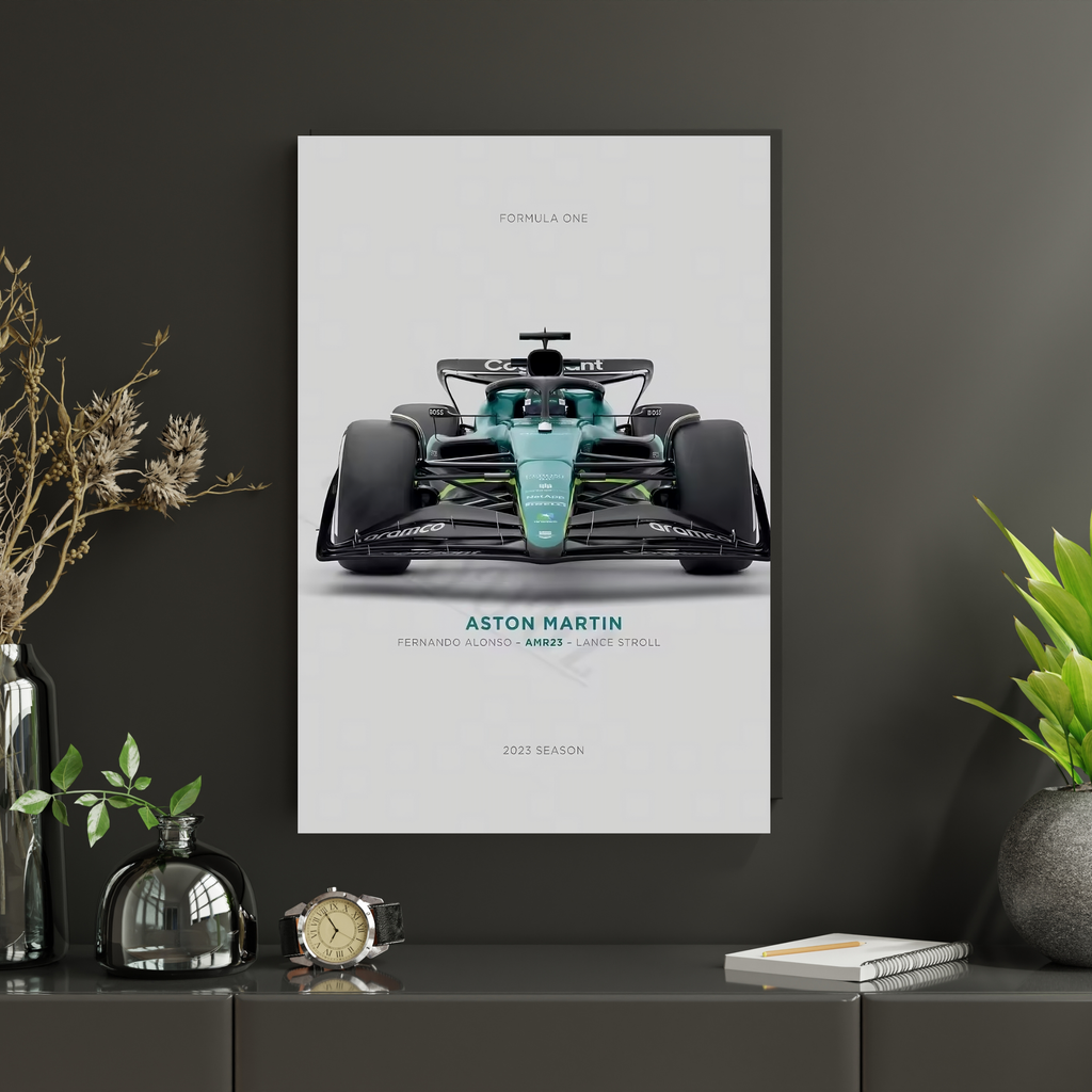 Aston Motorsport Racing Poster