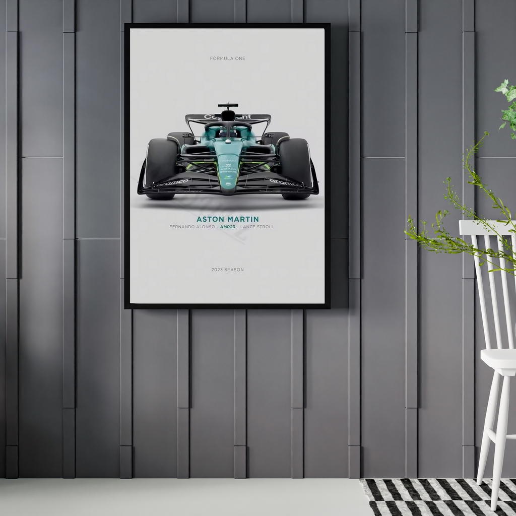 Aston Motorsport Racing Poster