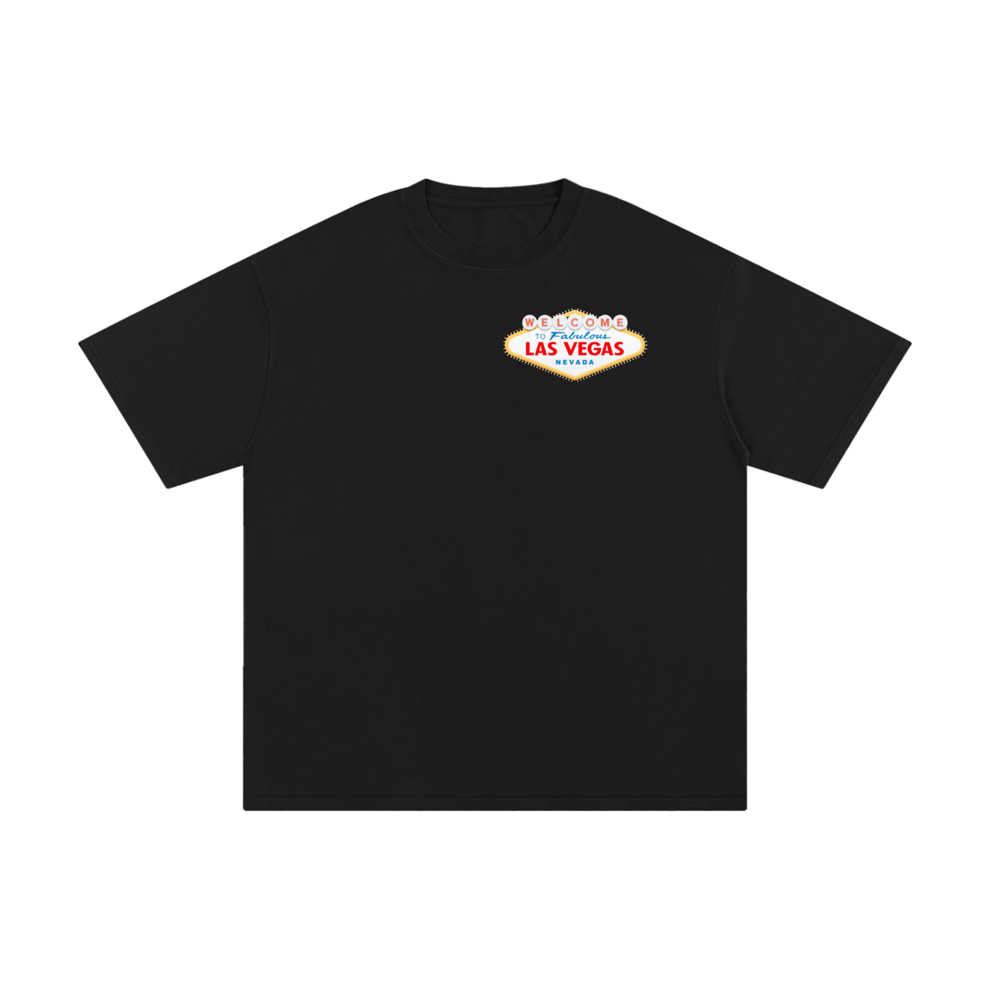 2 Words, Las Vegas Cotton T-Shirt