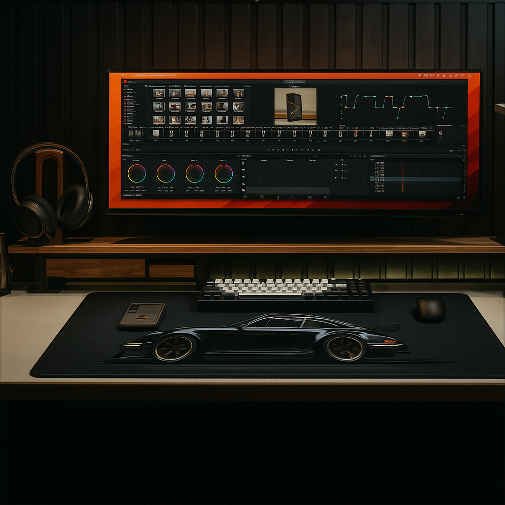 Porsche Inspired Mousepad