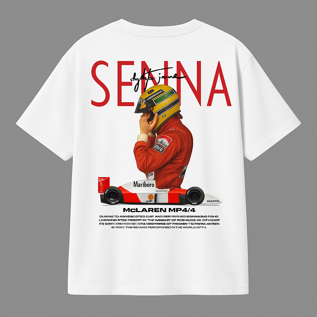 A Senna Inspired Graphic Tee