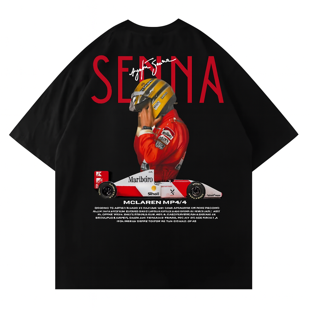 A Senna Inspired Graphic Tee