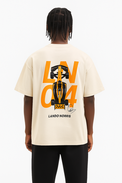Lando Norris LN04 Inspired Graphic Tee