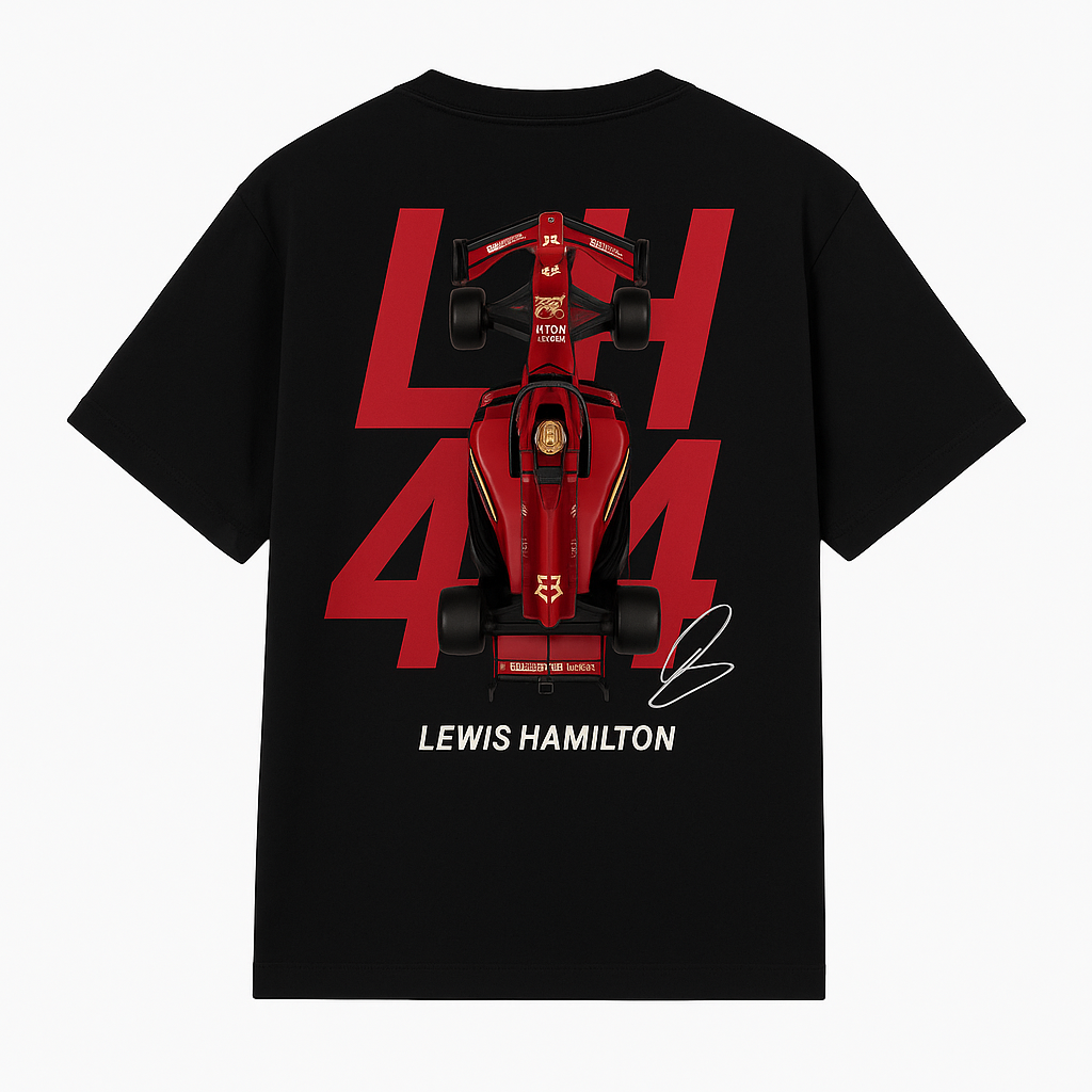 Lewis Hamilton LH44 Inspired Graphic Tee
