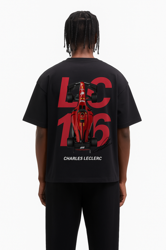 Charles Leclerc CL16 Inspired Graphic Tee