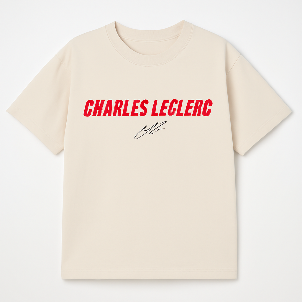 Charles Leclerc CL16 Inspired Graphic Tee