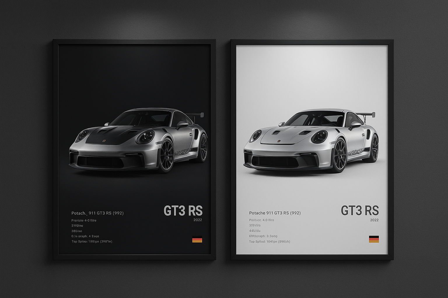 GT Inspired Poster (Rear View)