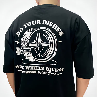 Do Your Dishes Wheel Club T Shirt