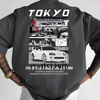 Tokyo Night Panels T Shirt