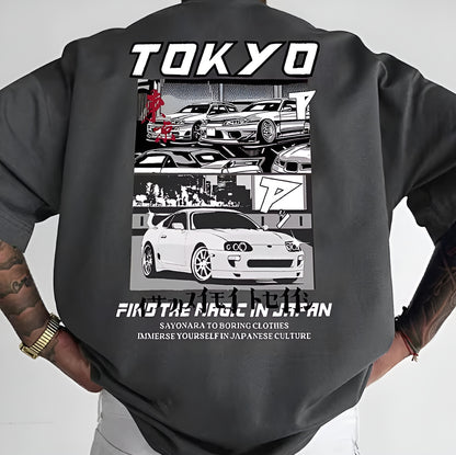 Tokyo Night Panels T Shirt