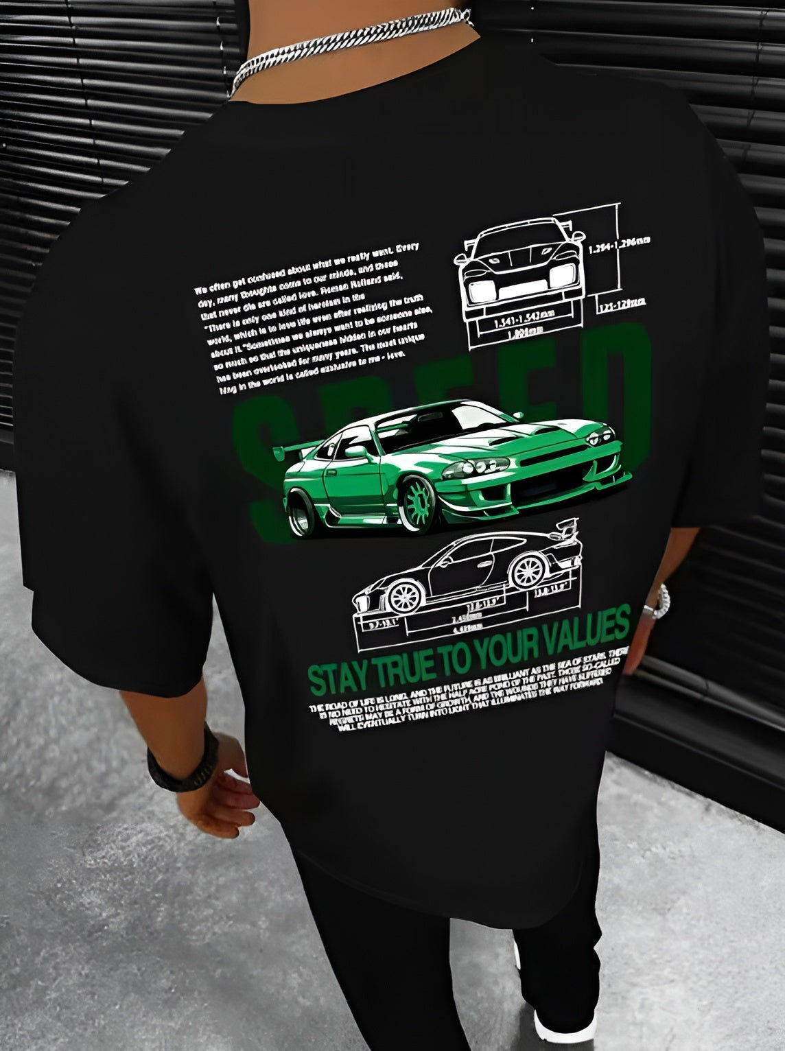 Speed Values Blueprint T Shirt