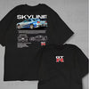 Skyline Blueprint Legends T Shirt