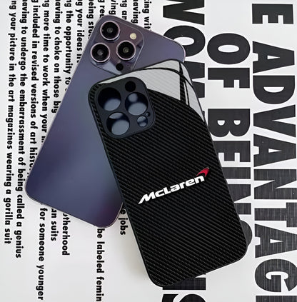 Mclaren Inspired Phone case (White Logo)