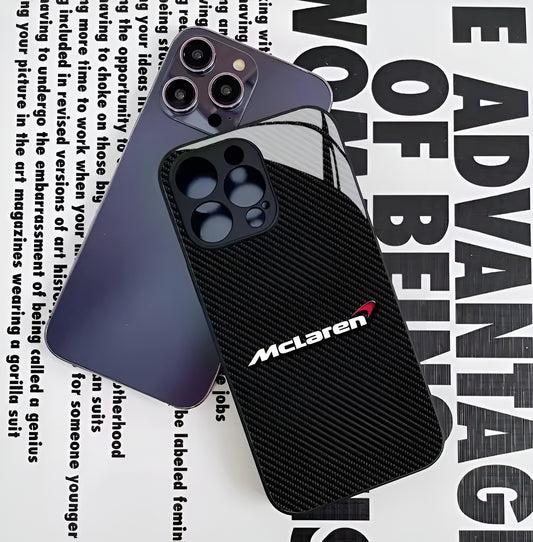 Mclaren Inspired Phone case (White Logo)