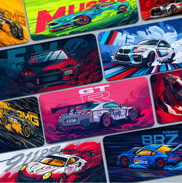 Racing Legends Mousepads