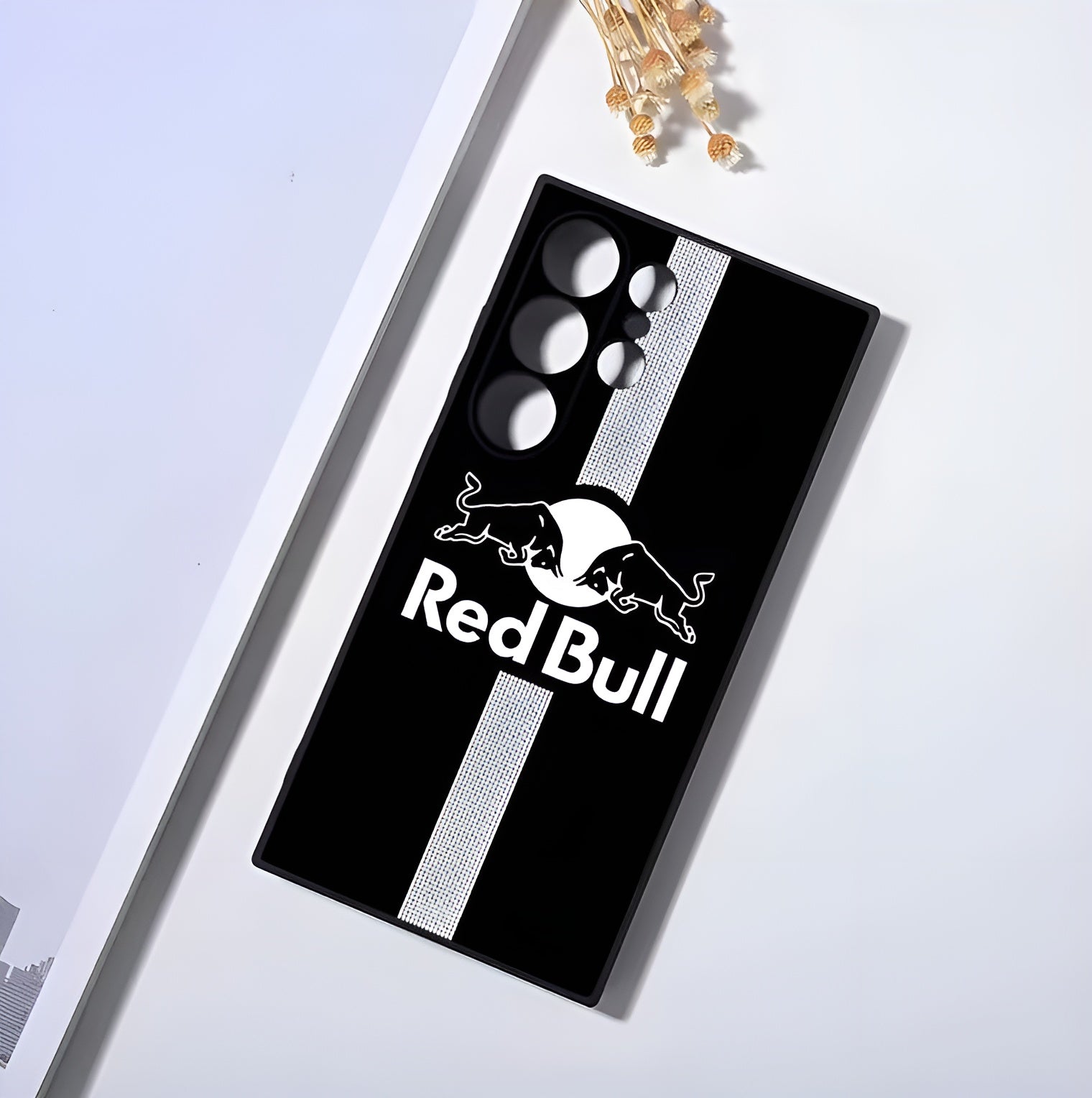 Bull Phone Case (Samsung, White Logo)