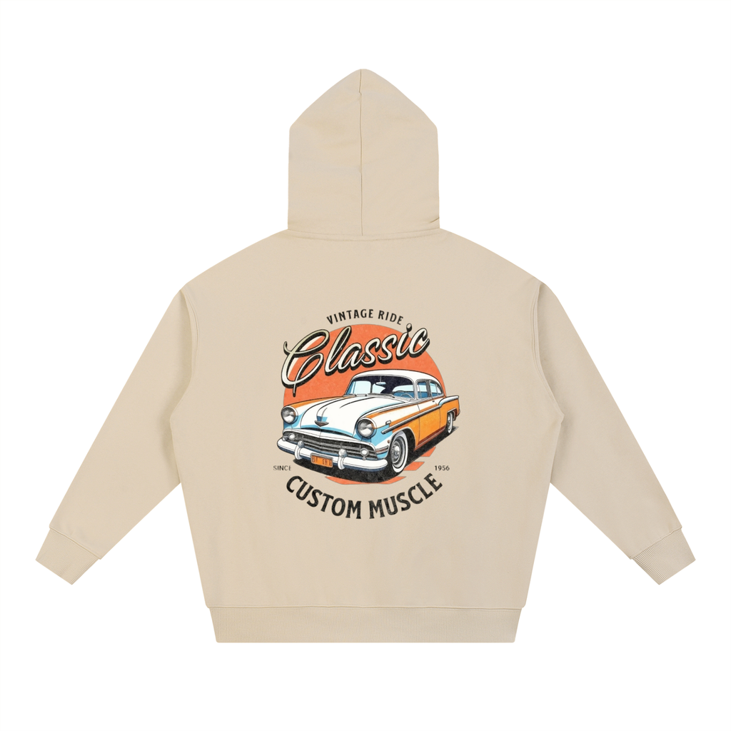 Vintage Ride Classic Heavyweight Hoodie