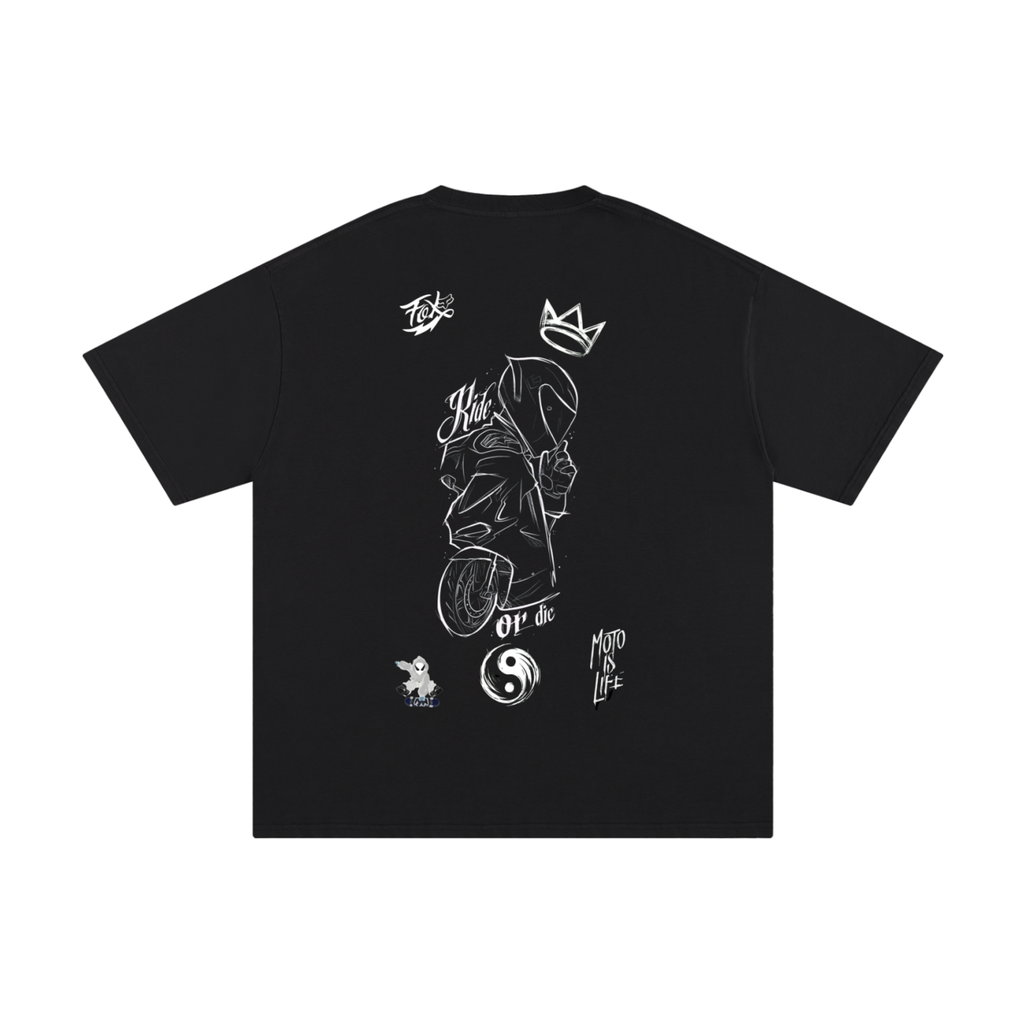 Ride or Die Moto Cotton T-Shirt