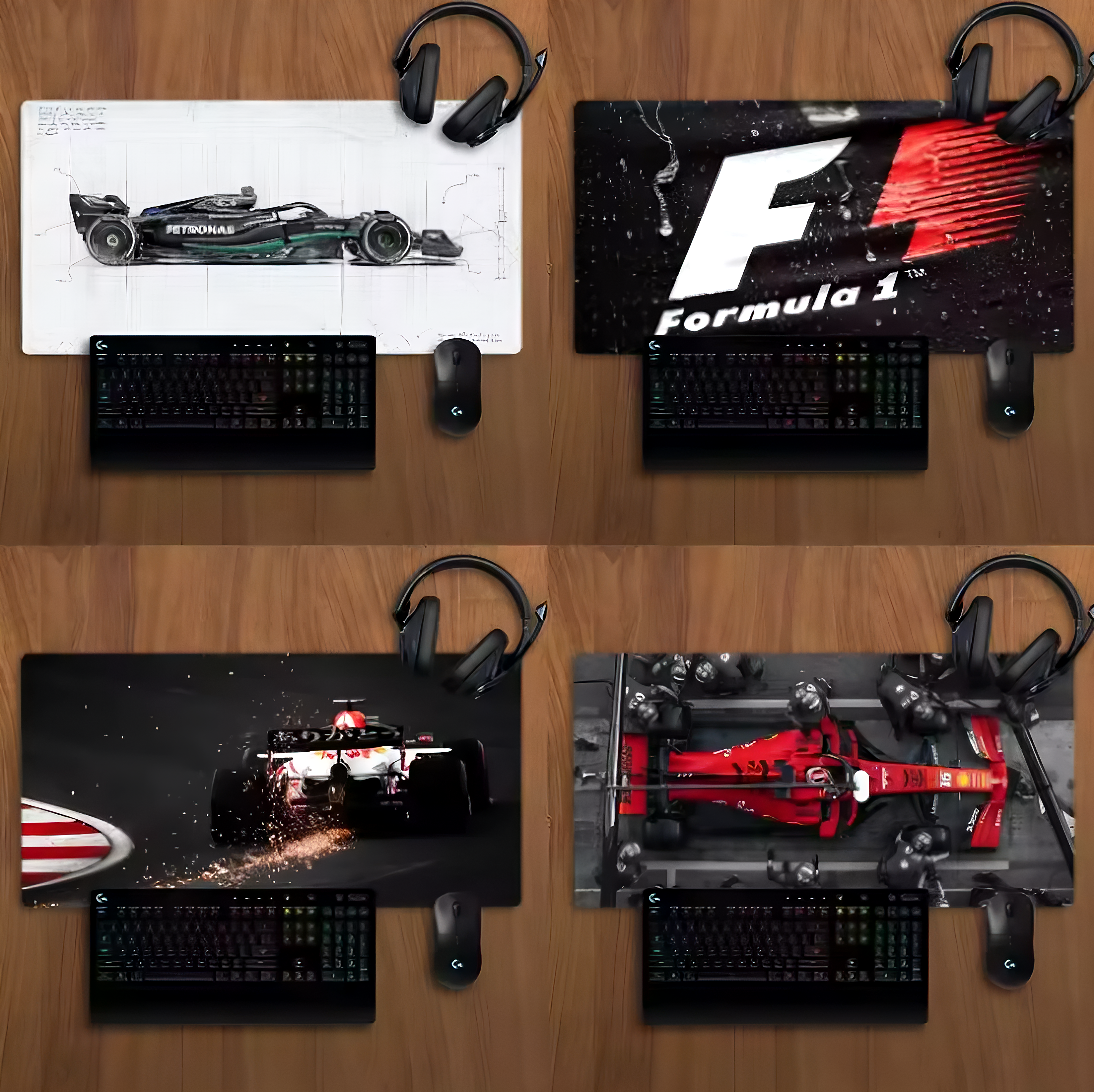 Motorsport Inspired Mousepads