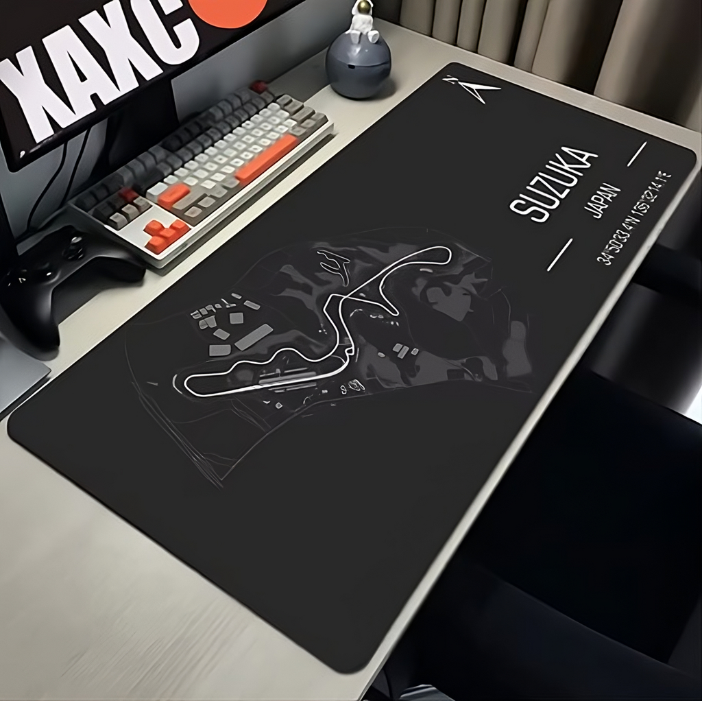 Motorsport Racetrack Inspired Mousepads